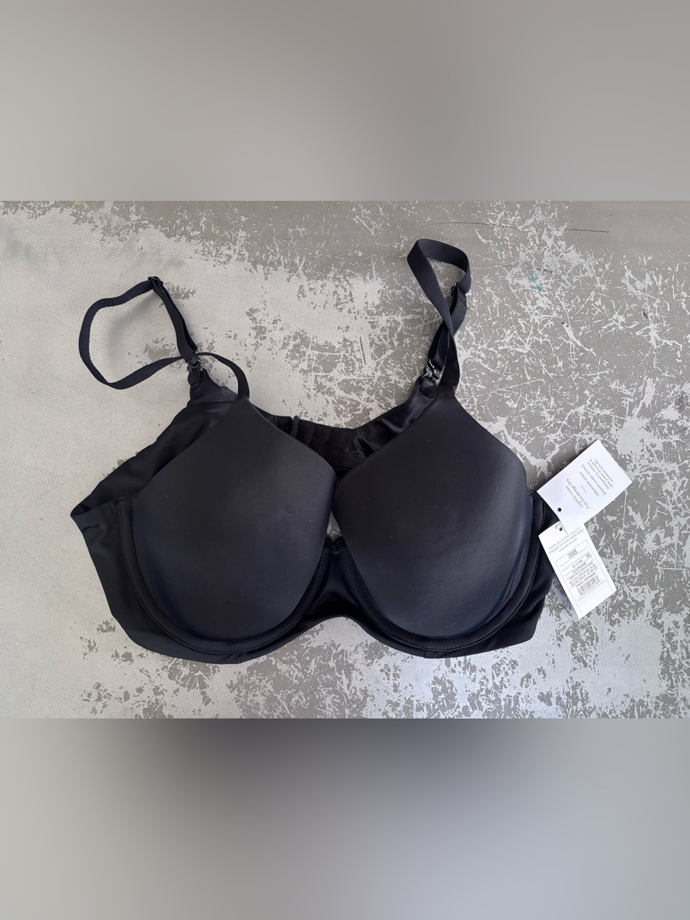 Auden Black Seamless Underwire Bra